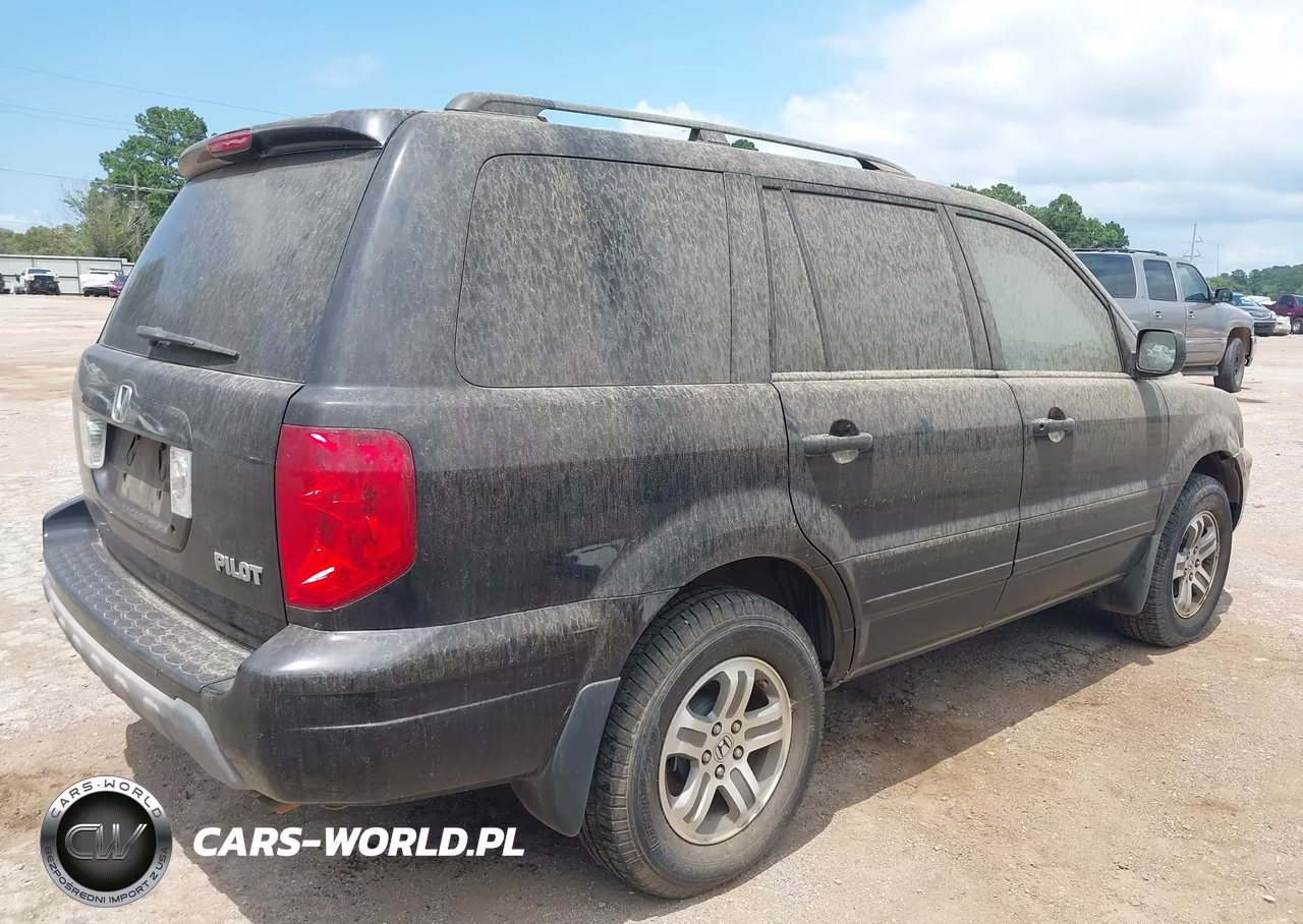 2005 Honda Pilot Ex-L VIN:5FNYF18535B059477 - 4