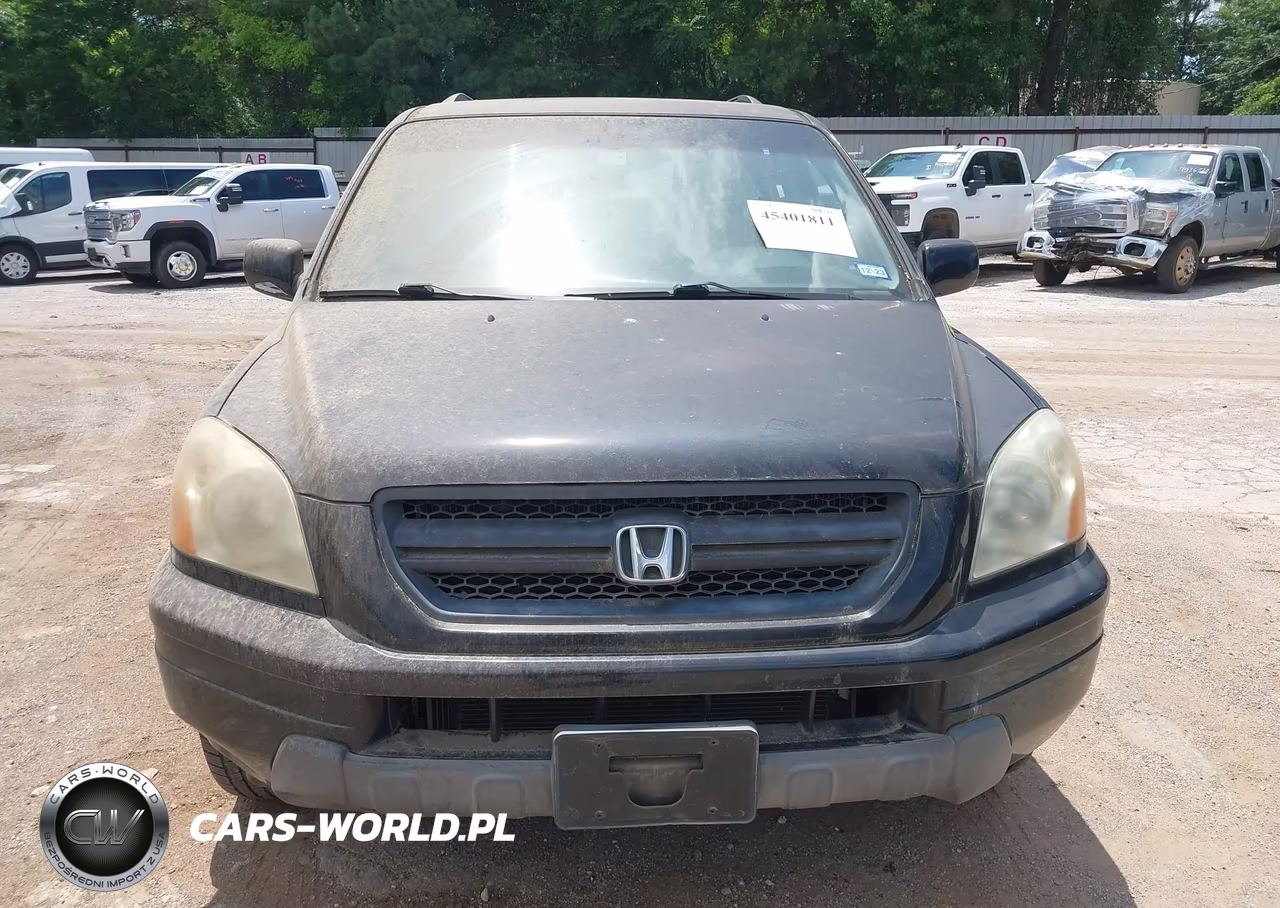 2005 Honda Pilot Ex-L VIN:5FNYF18535B059477 - 6