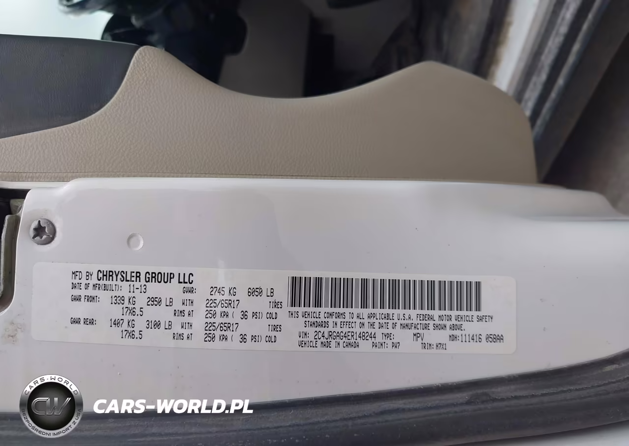 2014 Ram Cargo Tradesman VIN:2C4JRGAG4ER148244 - 9