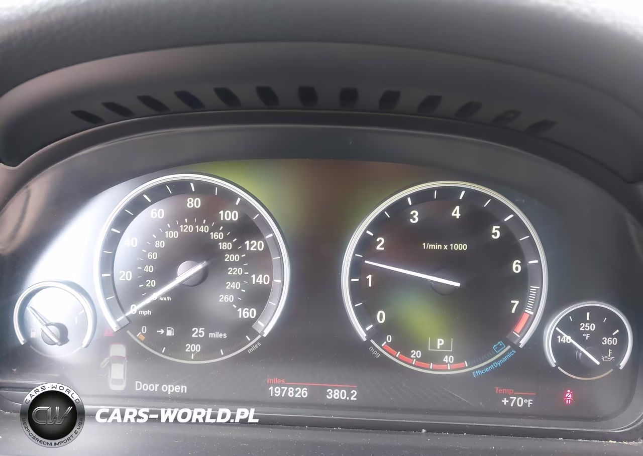 2013 BMW 550I VIN:WBAFR9C52DDX81014 - 7