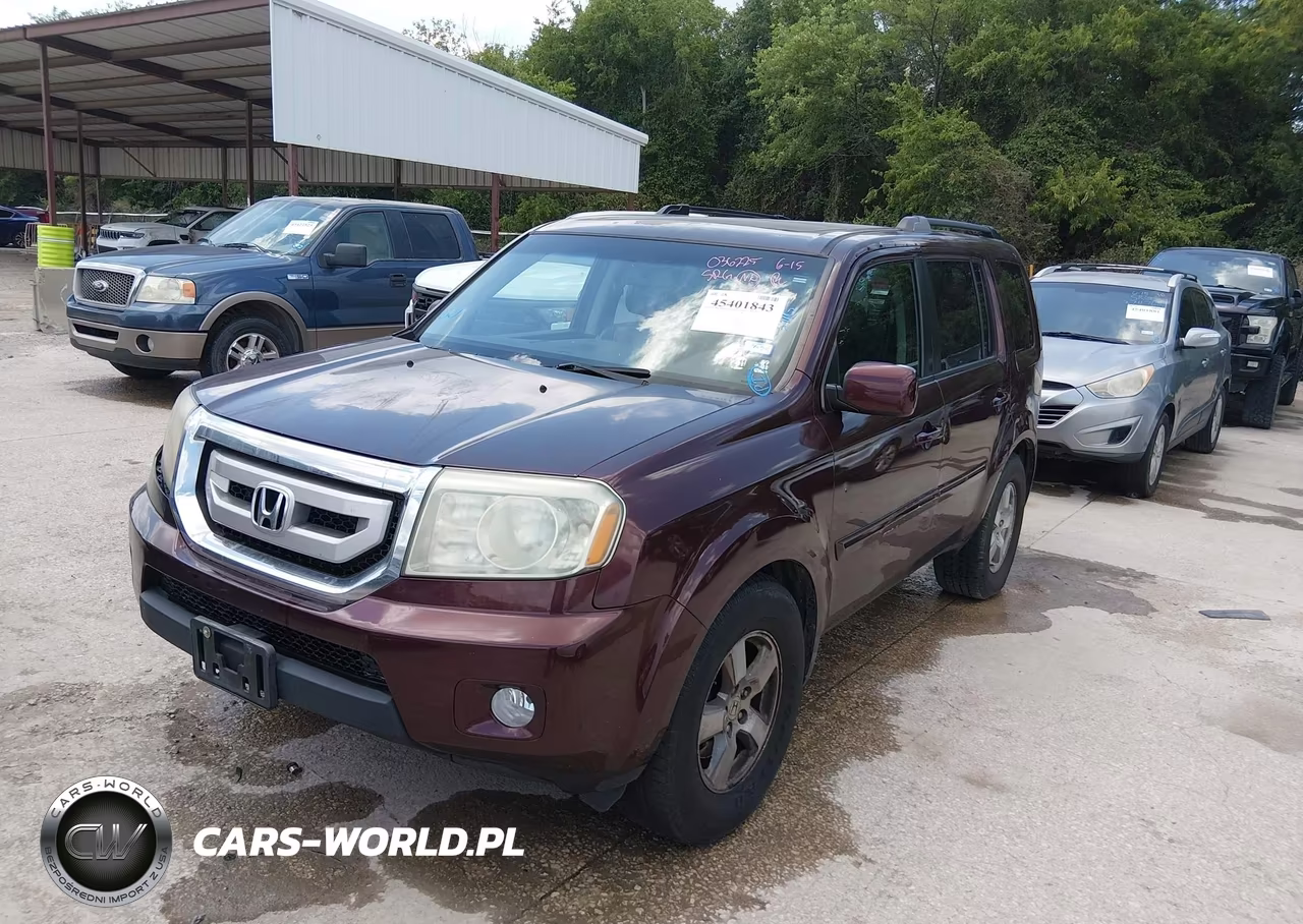 2010 Honda Pilot Ex-L VIN:5FNYF4H69AB036225 - 2