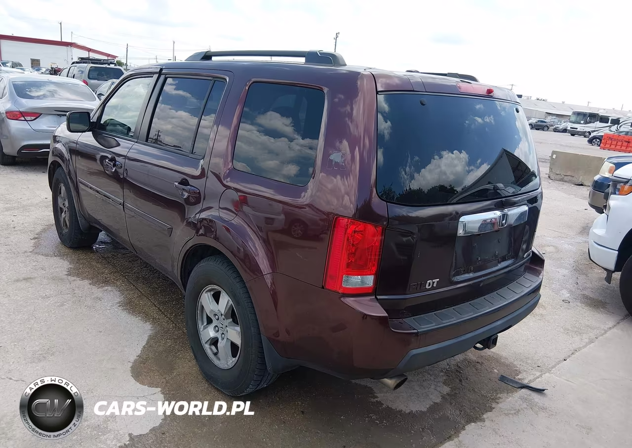 2010 Honda Pilot Ex-L VIN:5FNYF4H69AB036225 - 3
