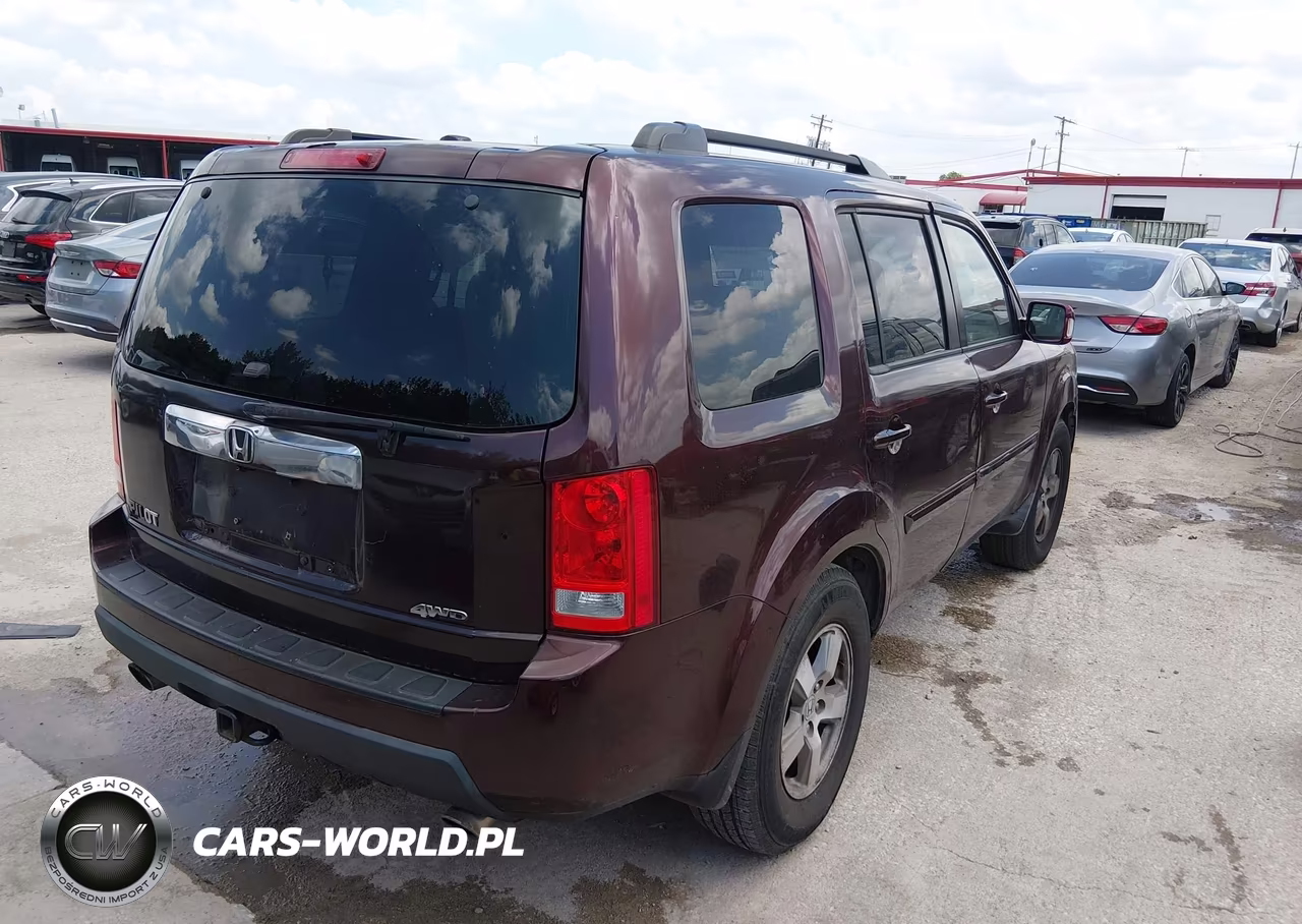 2010 Honda Pilot Ex-L VIN:5FNYF4H69AB036225 - 4