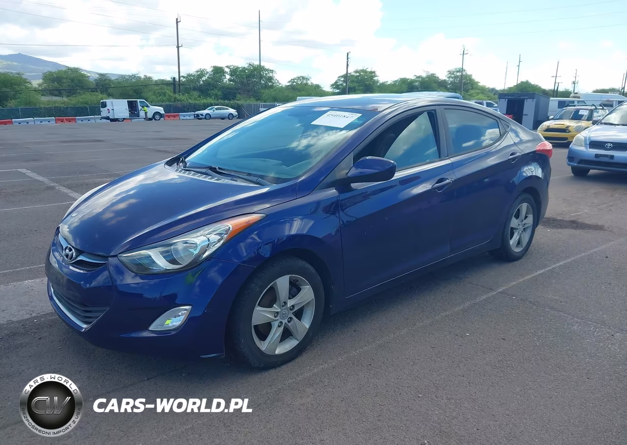 2012 Hyundai Elantra Gls VIN:5NPDH4AE3CH103304 - 2
