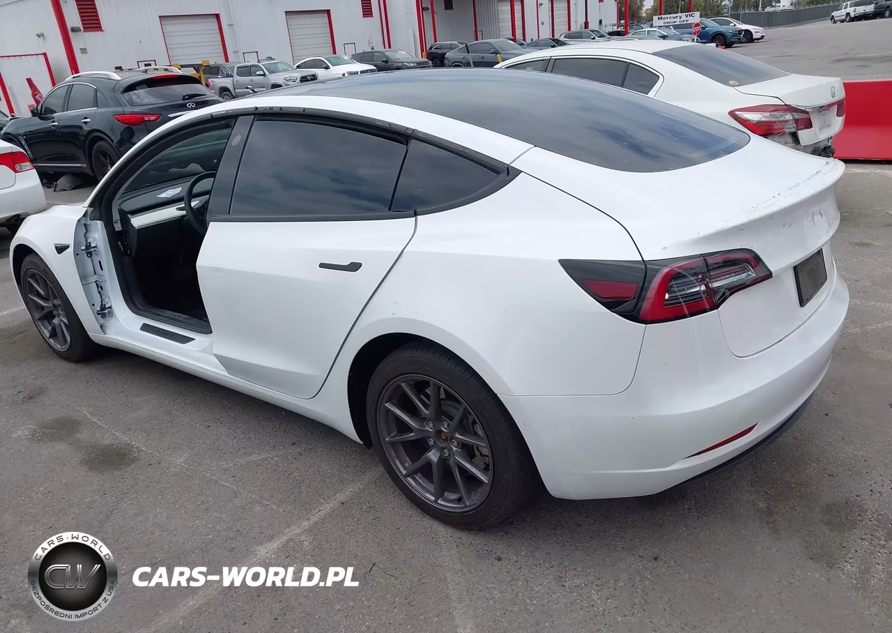 2022 Tesla Model 3 Rear-Wheel Drive VIN:5YJ3E1EA2NF357954 - 3