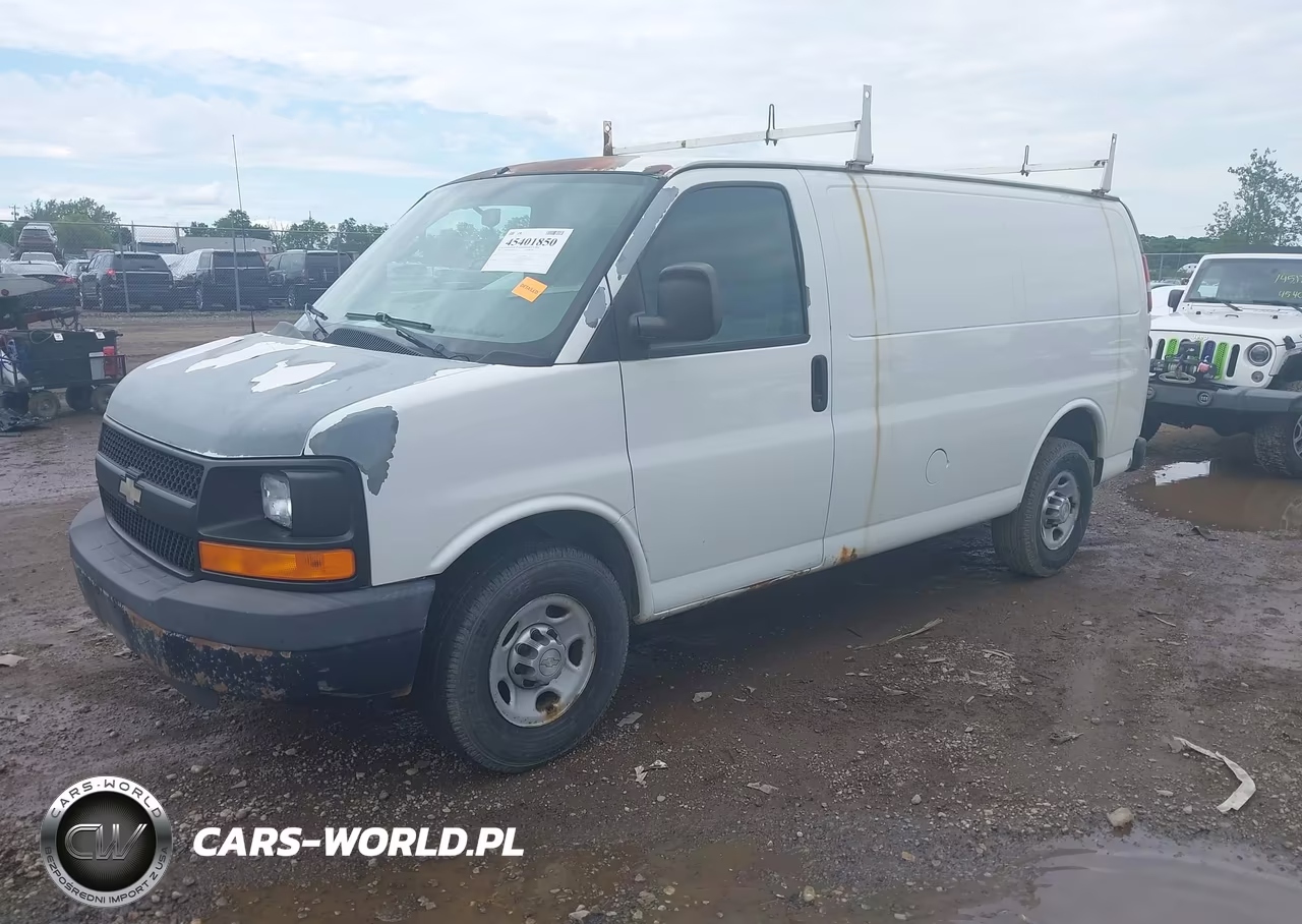 2010 Chevrolet Express 2500 Work Van VIN:1GCZGFDA0A1113130 - 2