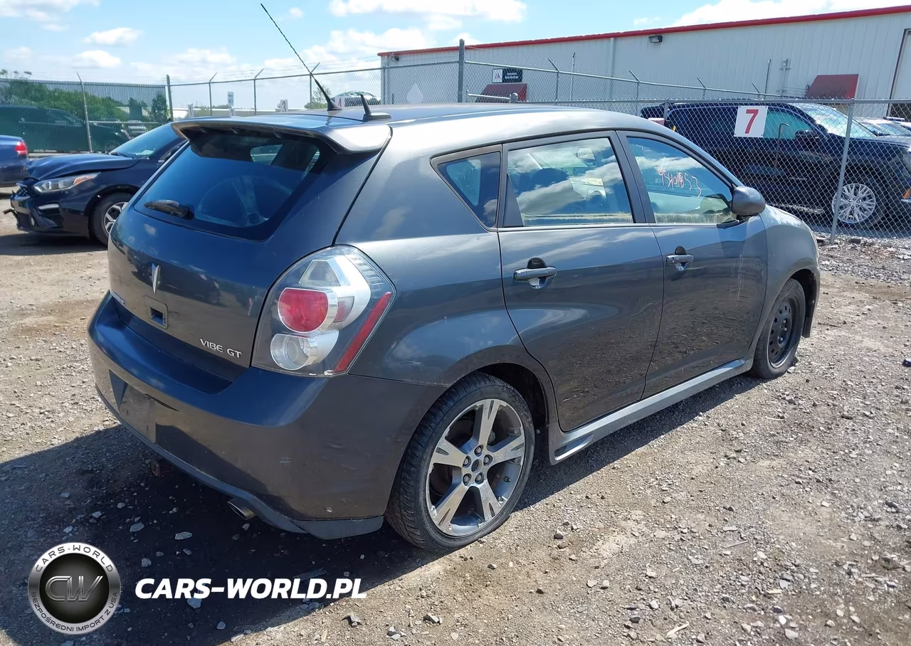 2009 Pontiac Vibe Gt VIN:5Y2SR67049Z418836 - 4