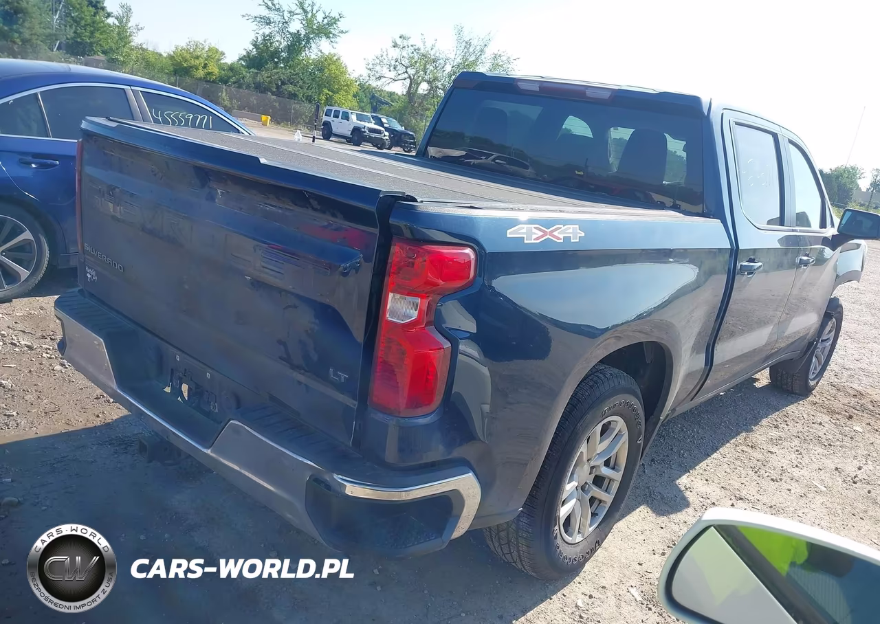 2020 Chevrolet Silverado 1500 4Wd Short Bed Lt VIN:3GCUYDED3LG266741 - 4