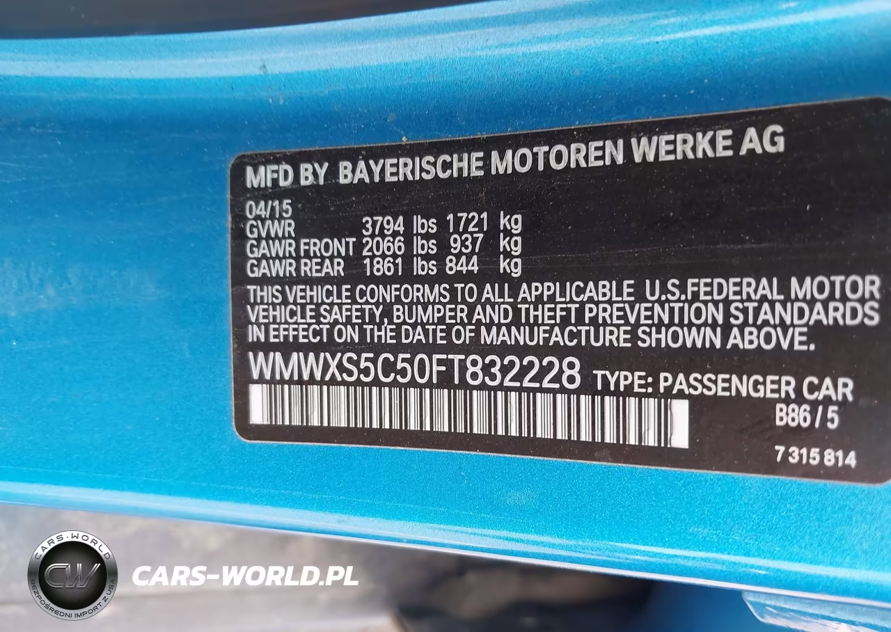 2015 Mini Hardtop Cooper VIN:WMWXS5C50FT832228 - 9
