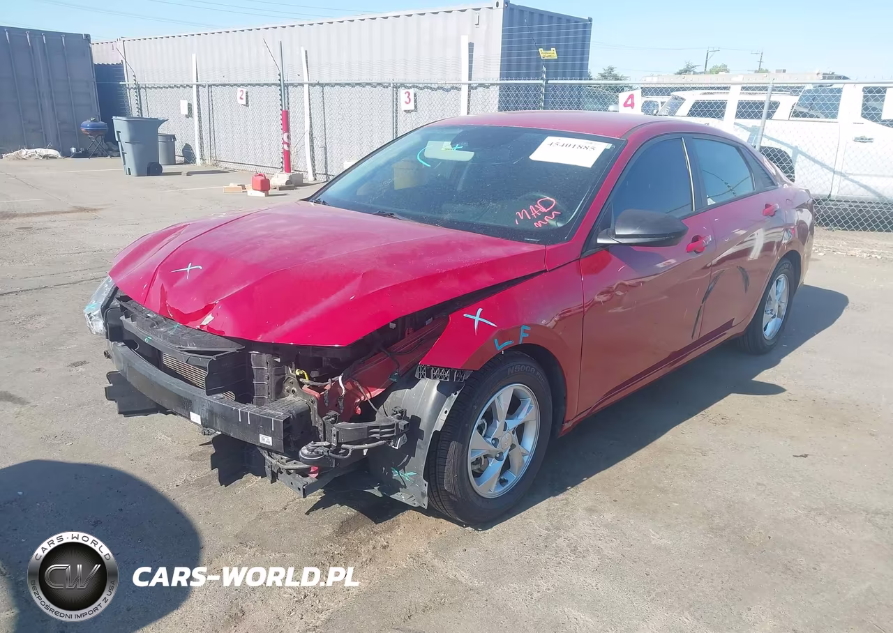 2021 Hyundai Elantra Se VIN:KMHLL4AGXMU071093 - 2