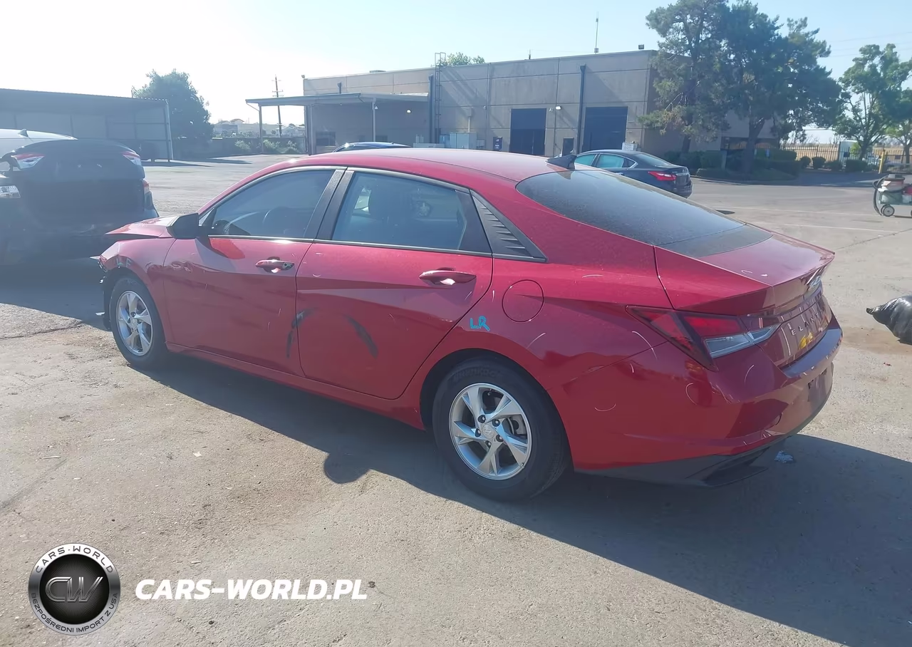 2021 Hyundai Elantra Se VIN:KMHLL4AGXMU071093 - 3