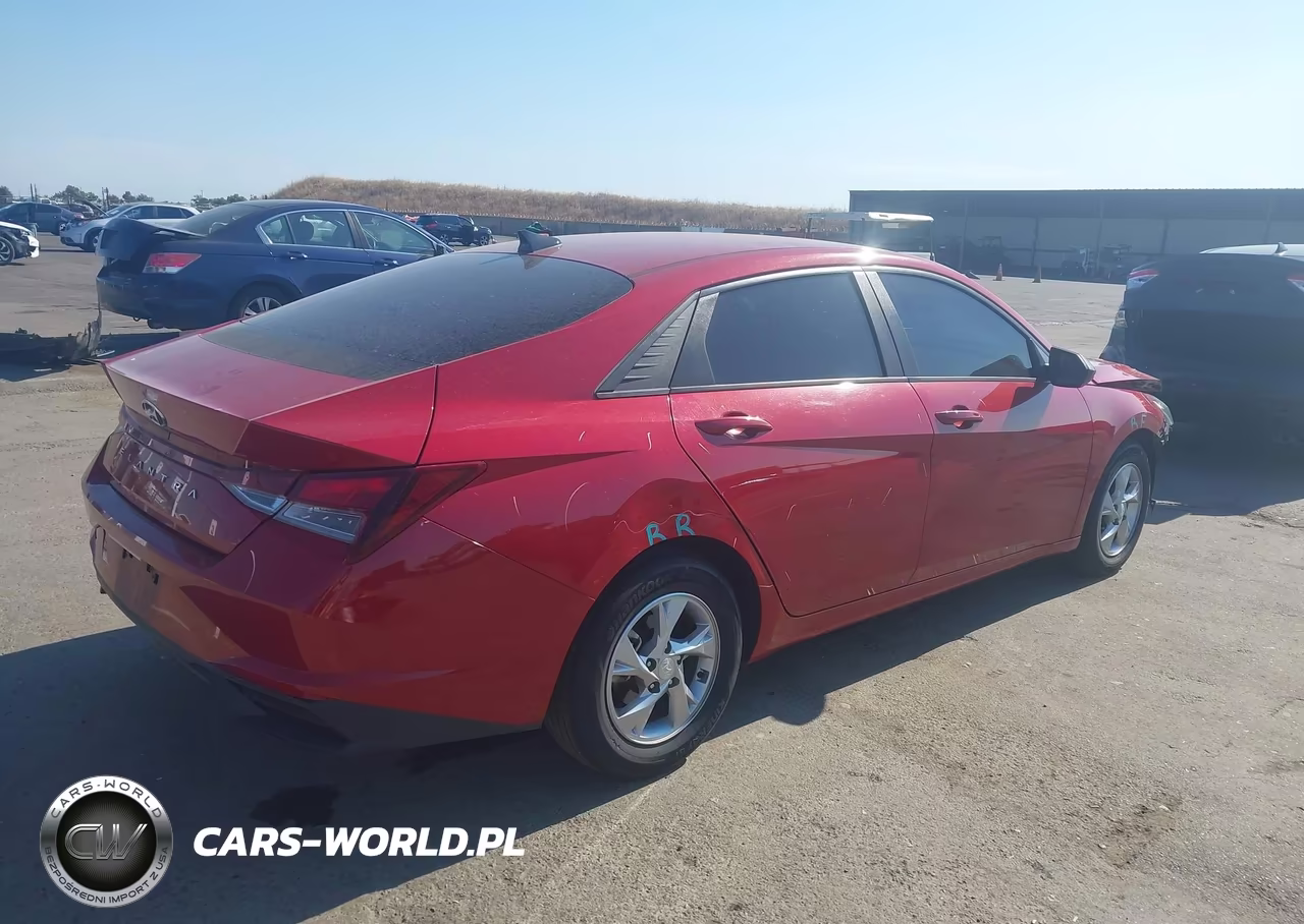 2021 Hyundai Elantra Se VIN:KMHLL4AGXMU071093 - 4