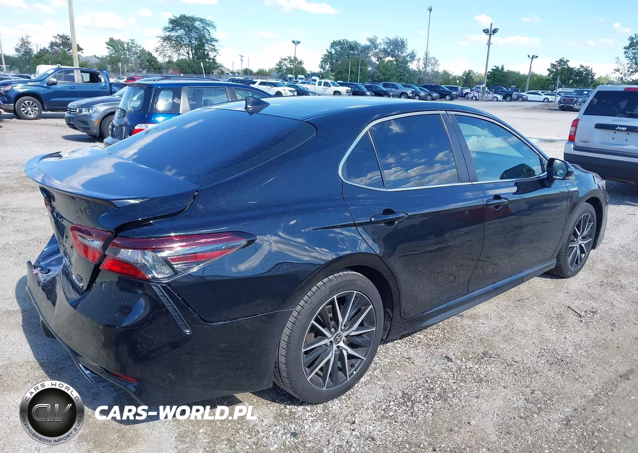 2021 Toyota Camry Se Hybrid VIN:4T1G31AK6MU558733 - 4