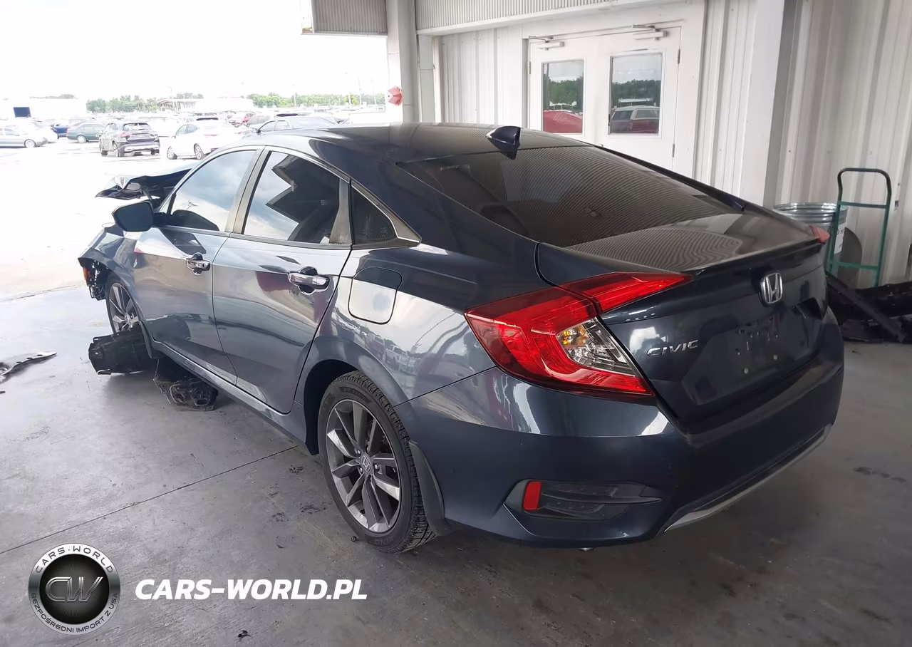 2021 Honda Civic Ex-L VIN:2HGFC1F76MH703200 - 3