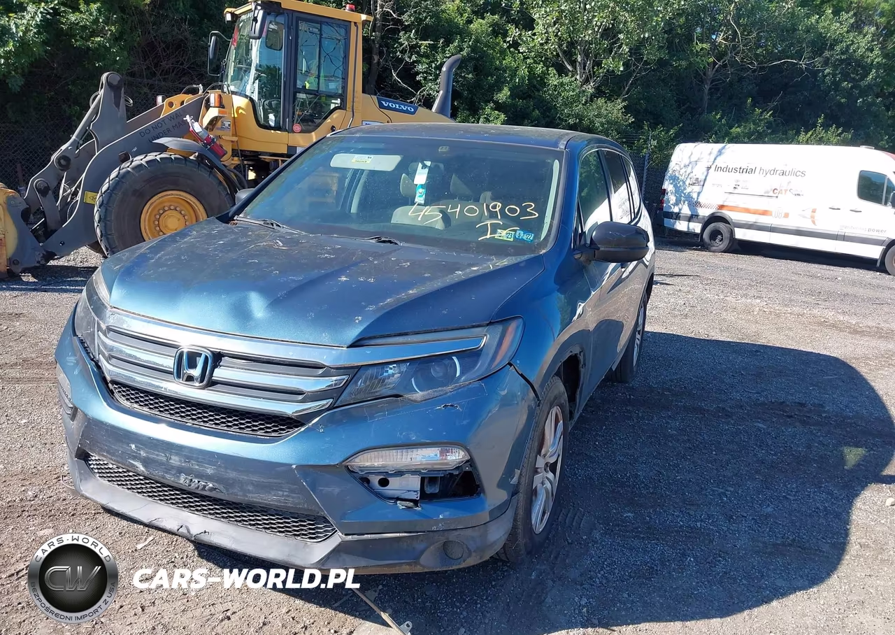 2016 Honda Pilot Lx VIN:5FNYF6H1XGB014548 - 2