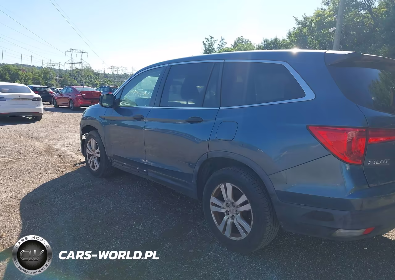 2016 Honda Pilot Lx VIN:5FNYF6H1XGB014548 - 3