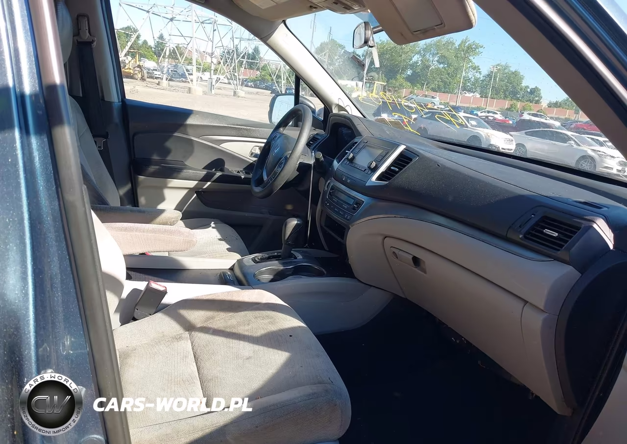 2016 Honda Pilot Lx VIN:5FNYF6H1XGB014548 - 5