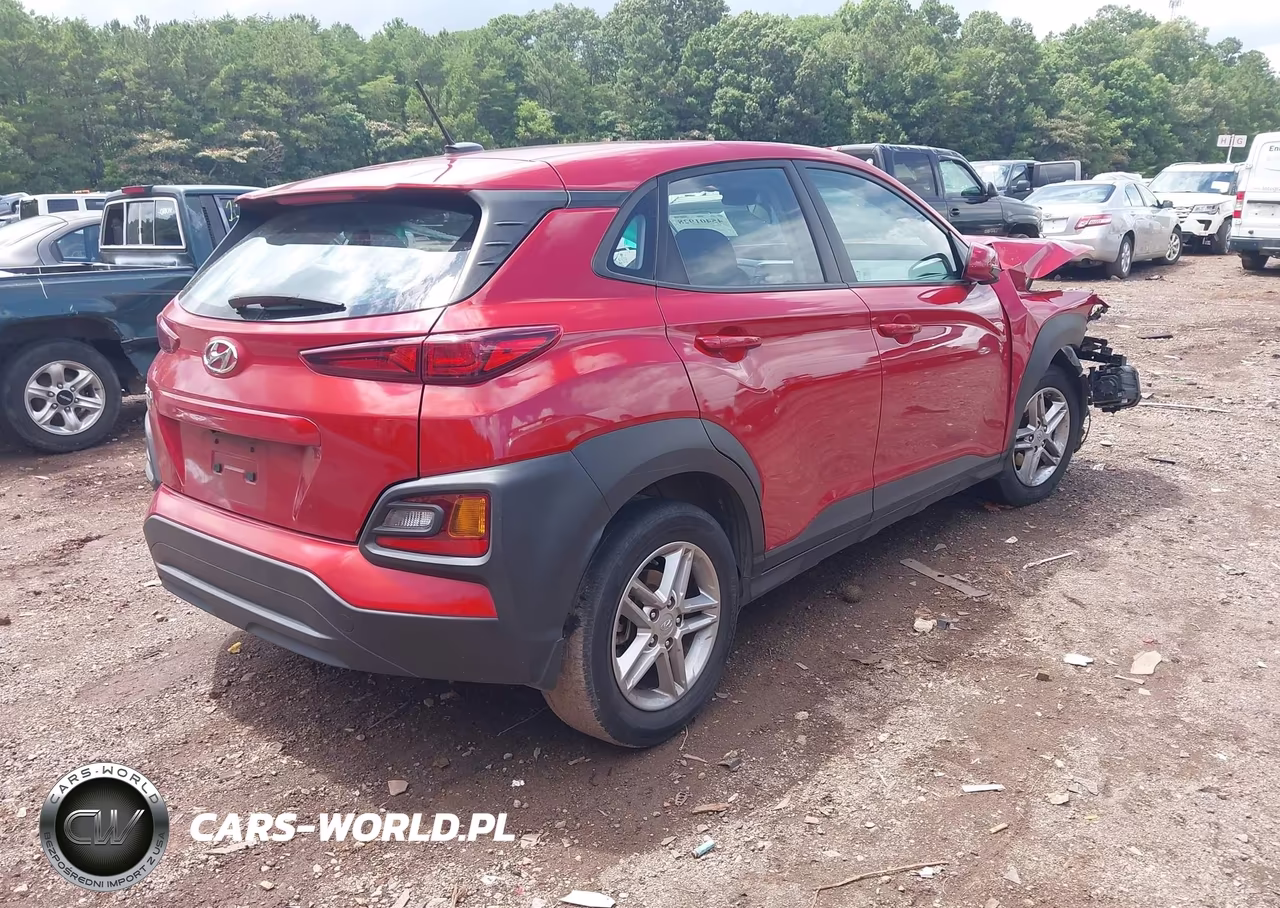 2021 Hyundai Kona Se VIN:KM8K12AA5MU703628 - 4