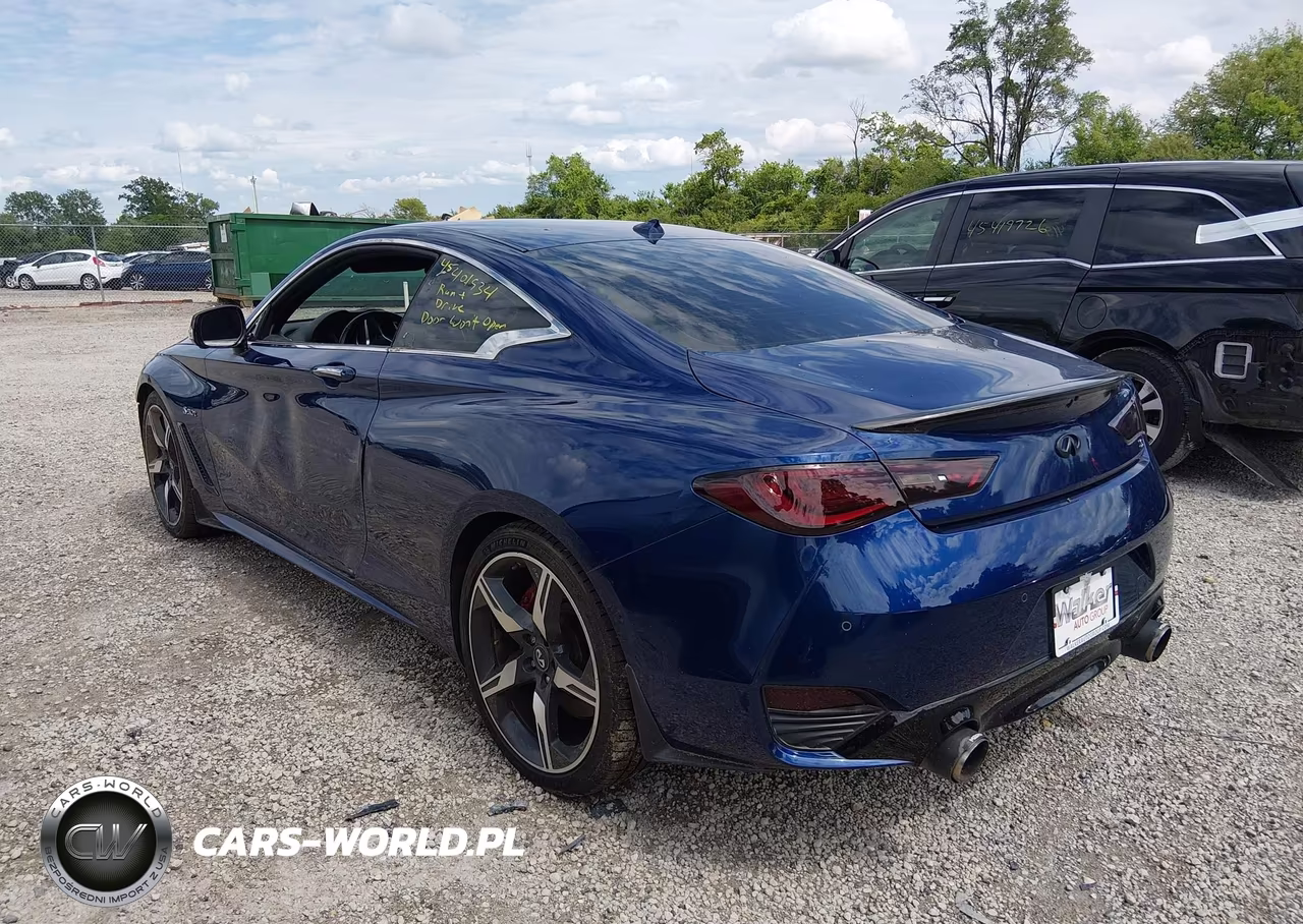 2019 Infiniti Q60 3.0T Red Sport 400 VIN:JN1FV7EL3KM440669 - 3
