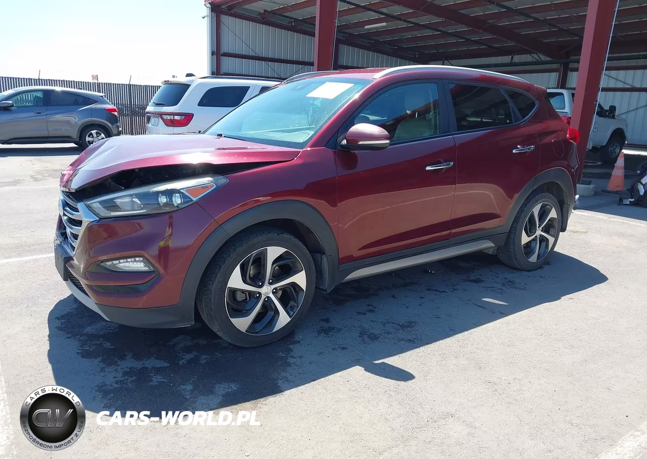 2017 Hyundai Tucson Limited VIN:KM8J33A27HU374778 - 2