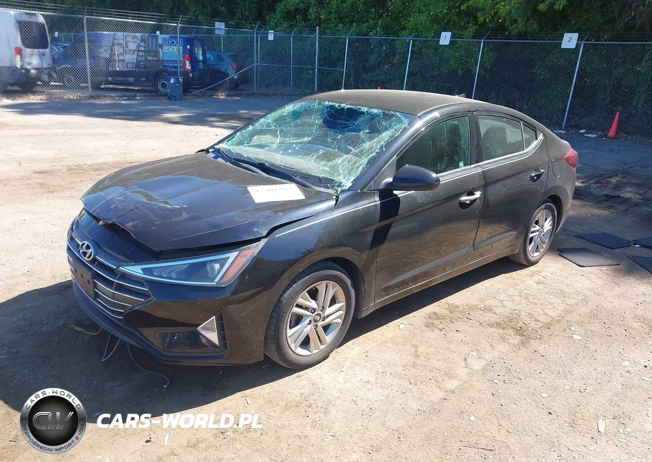 2020 Hyundai Elantra Sel VIN:5NPD84LF2LH572244 - 2