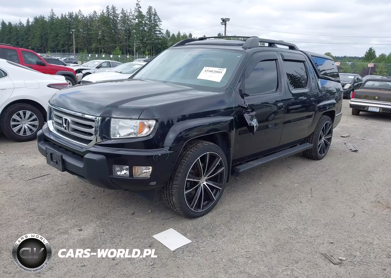 2014 Honda Ridgeline Rtl VIN:5FPYK1F59EB002206 - 2