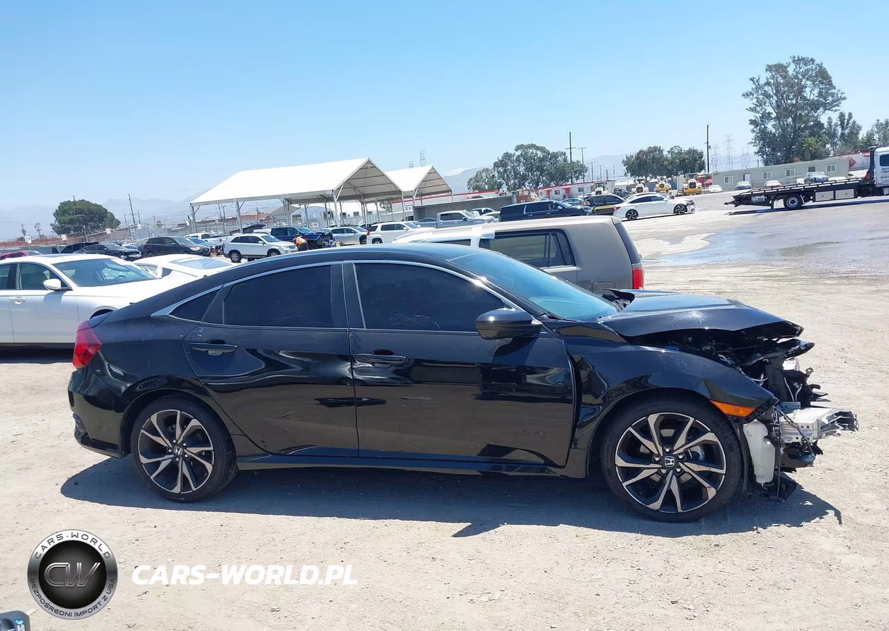2020 Honda Civic Sport VIN:2HGFC2F89LH530043 - 13