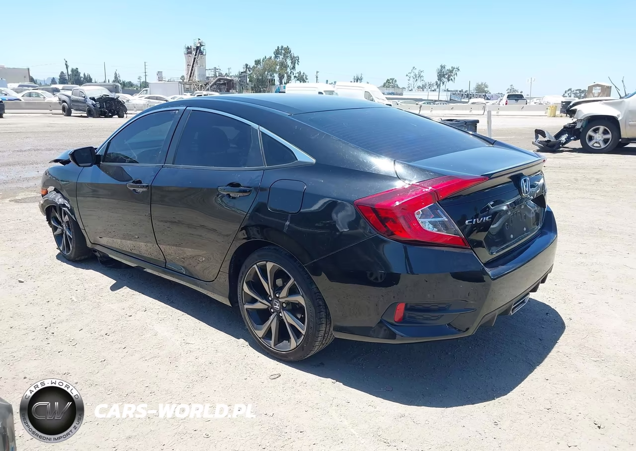2020 Honda Civic Sport VIN:2HGFC2F89LH530043 - 3