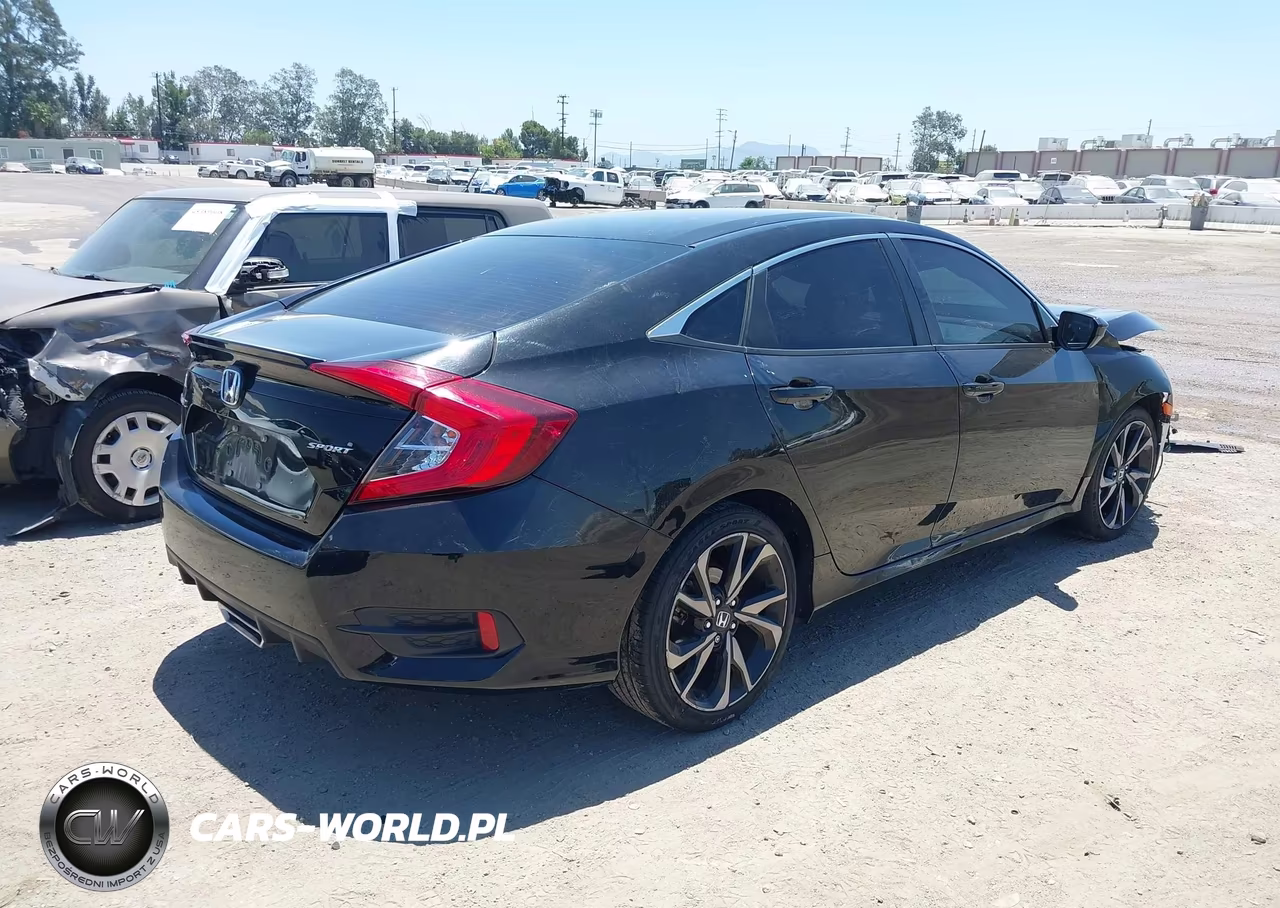 2020 Honda Civic Sport VIN:2HGFC2F89LH530043 - 4