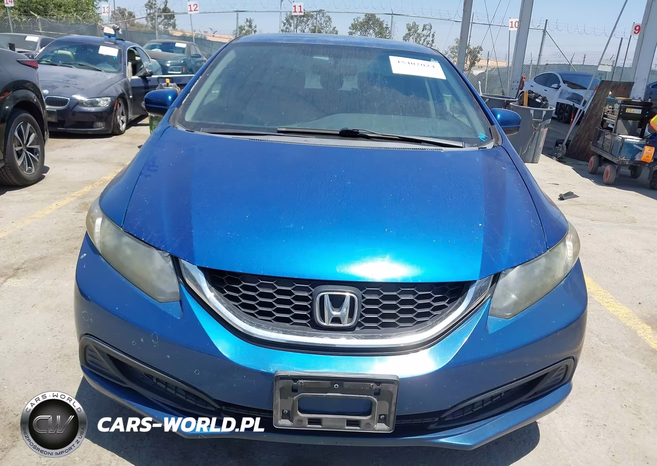 2014 Honda Civic Lx VIN:19XFB2F5XEE222823 - 12
