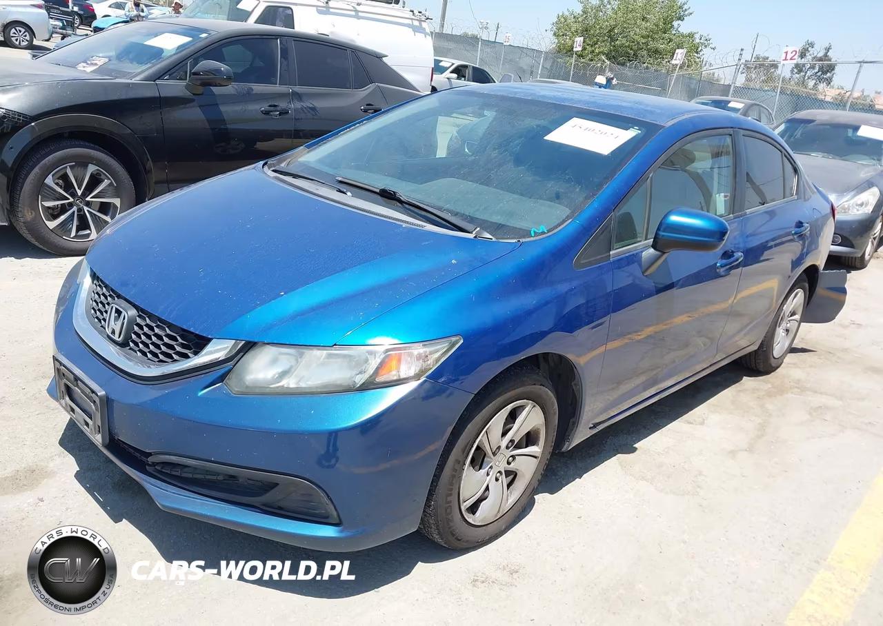 2014 Honda Civic Lx VIN:19XFB2F5XEE222823 - 2