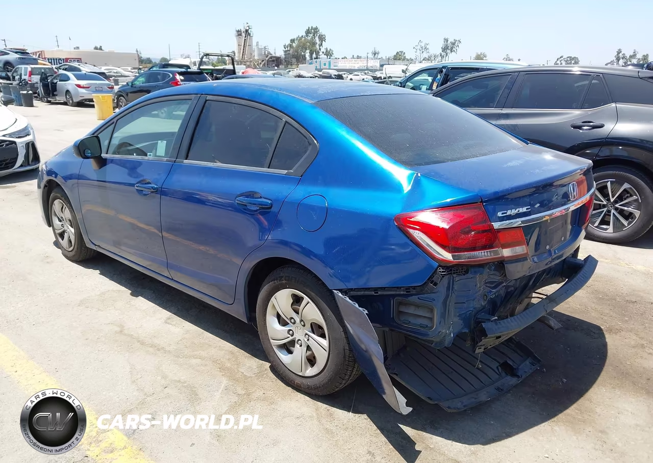 2014 Honda Civic Lx VIN:19XFB2F5XEE222823 - 3