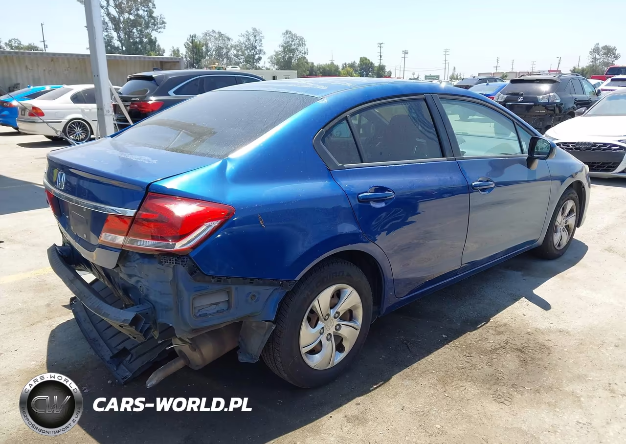 2014 Honda Civic Lx VIN:19XFB2F5XEE222823 - 4