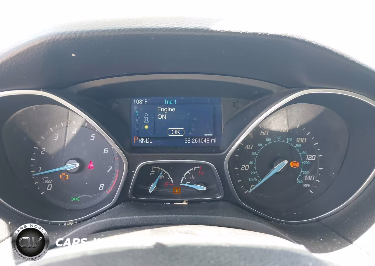 2014 Ford Focus Se VIN:1FADP3F29EL145055 - 7