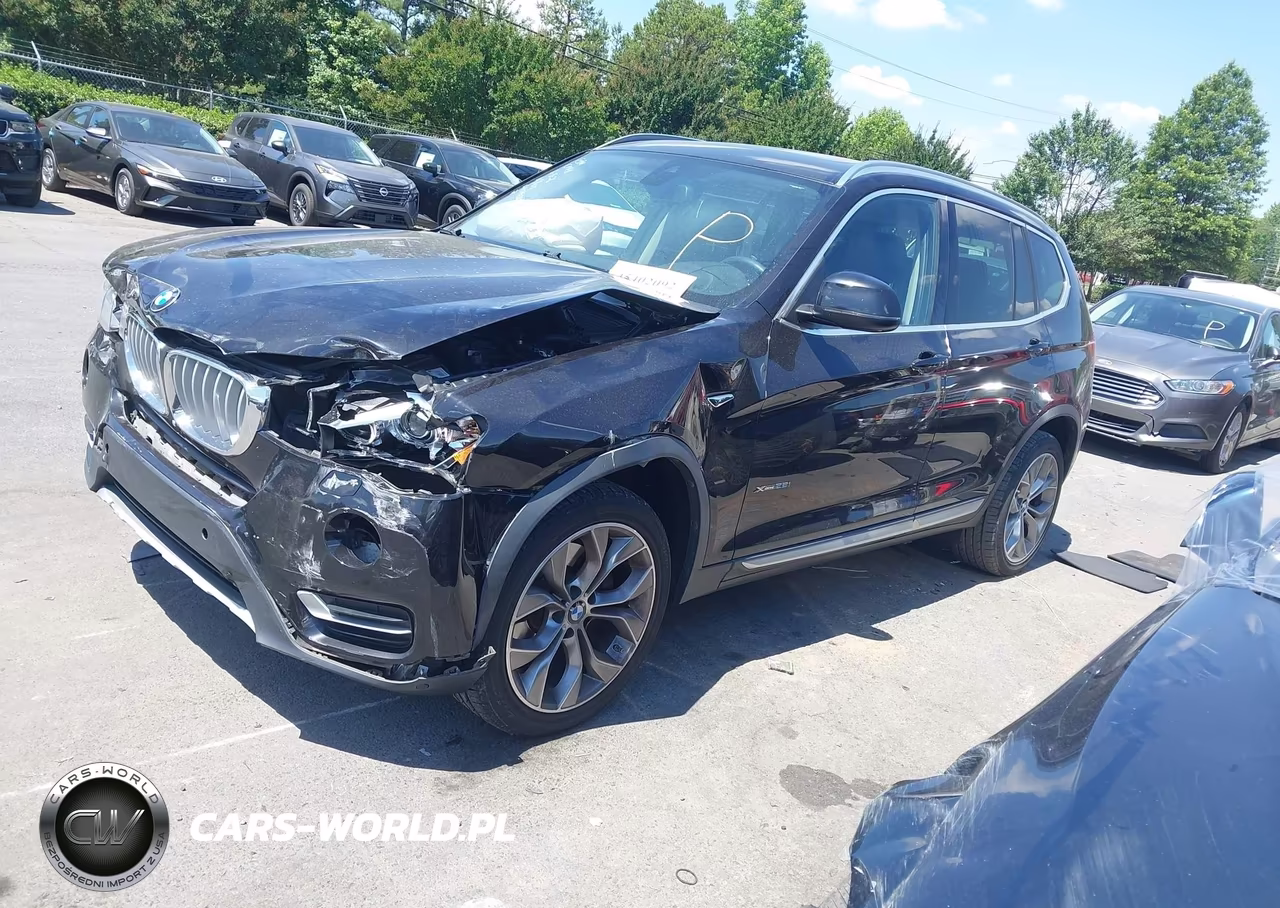 2016 BMW X3 xDrive28I VIN:5UXWX9C59G0D95082 - 2