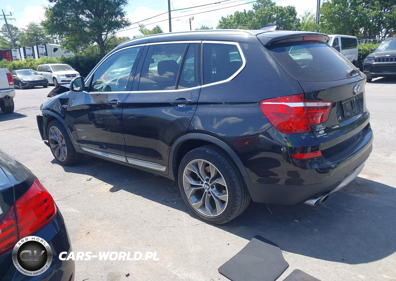 2016 BMW X3 xDrive28I VIN:5UXWX9C59G0D95082 - 3