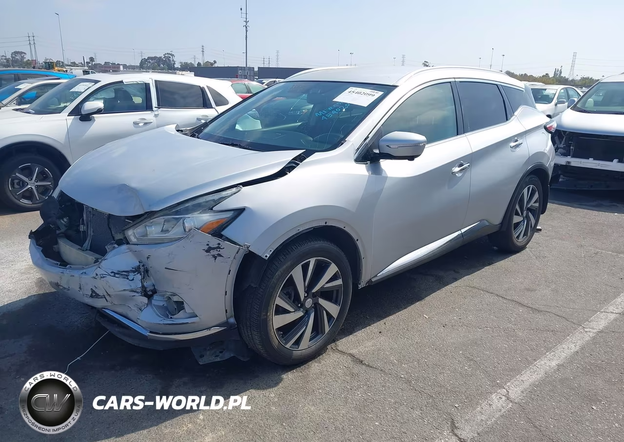 2015 Nissan Murano Platinum VIN:5N1AZ2MG9FN233881 - 2