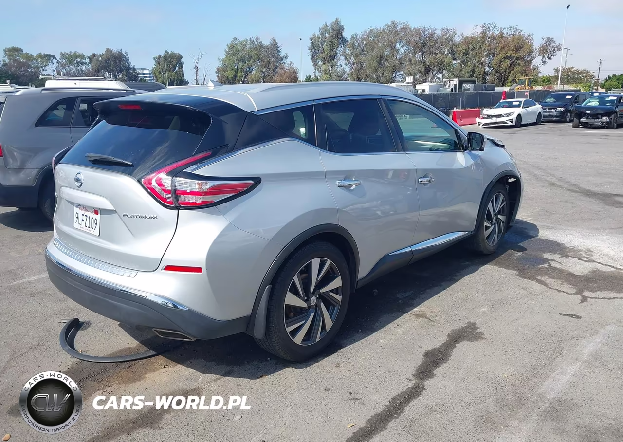 2015 Nissan Murano Platinum VIN:5N1AZ2MG9FN233881 - 4