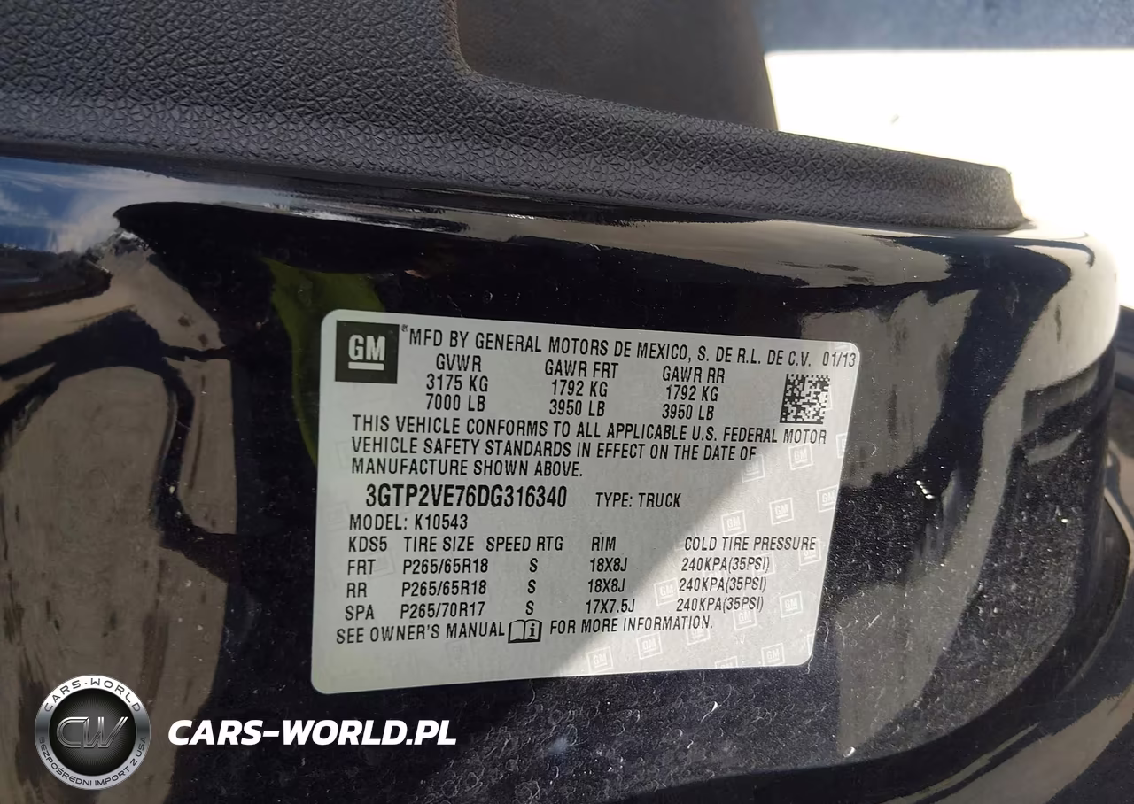2013 GMC Sierra 1500 Sle VIN:3GTP2VE76DG316340 - 8