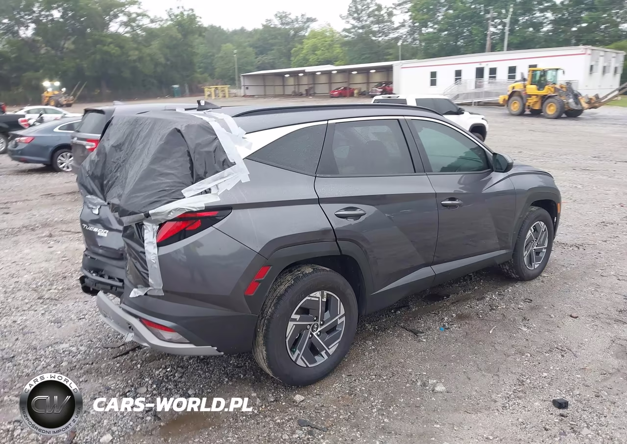 2025 Hyundai Tucson Hybrid Blue VIN:KM8JBDD15SU287013 - 4