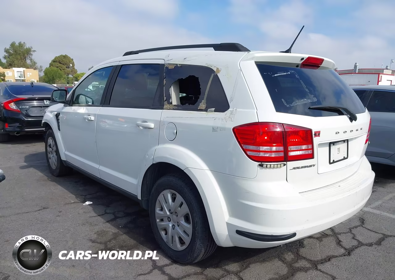 2018 Dodge Journey Se VIN:3C4PDCAB6JT273128 - 3