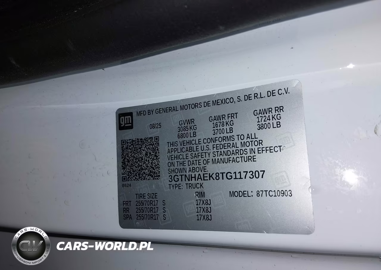 2026 GMC Sierra 1500 VIN:3GTNHAEK8TG117307 - 9