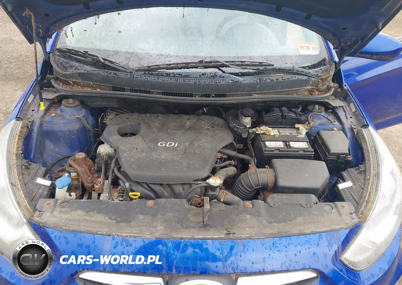 2012 Hyundai Accent Gls VIN:KMHCT4AEXCU113971 - 10