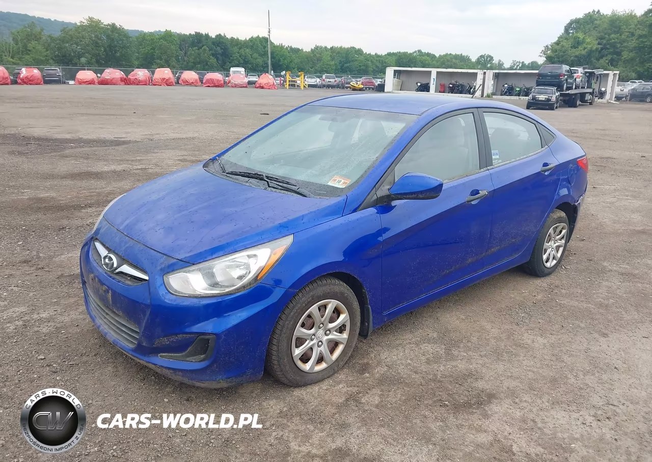 2012 Hyundai Accent Gls VIN:KMHCT4AEXCU113971 - 2