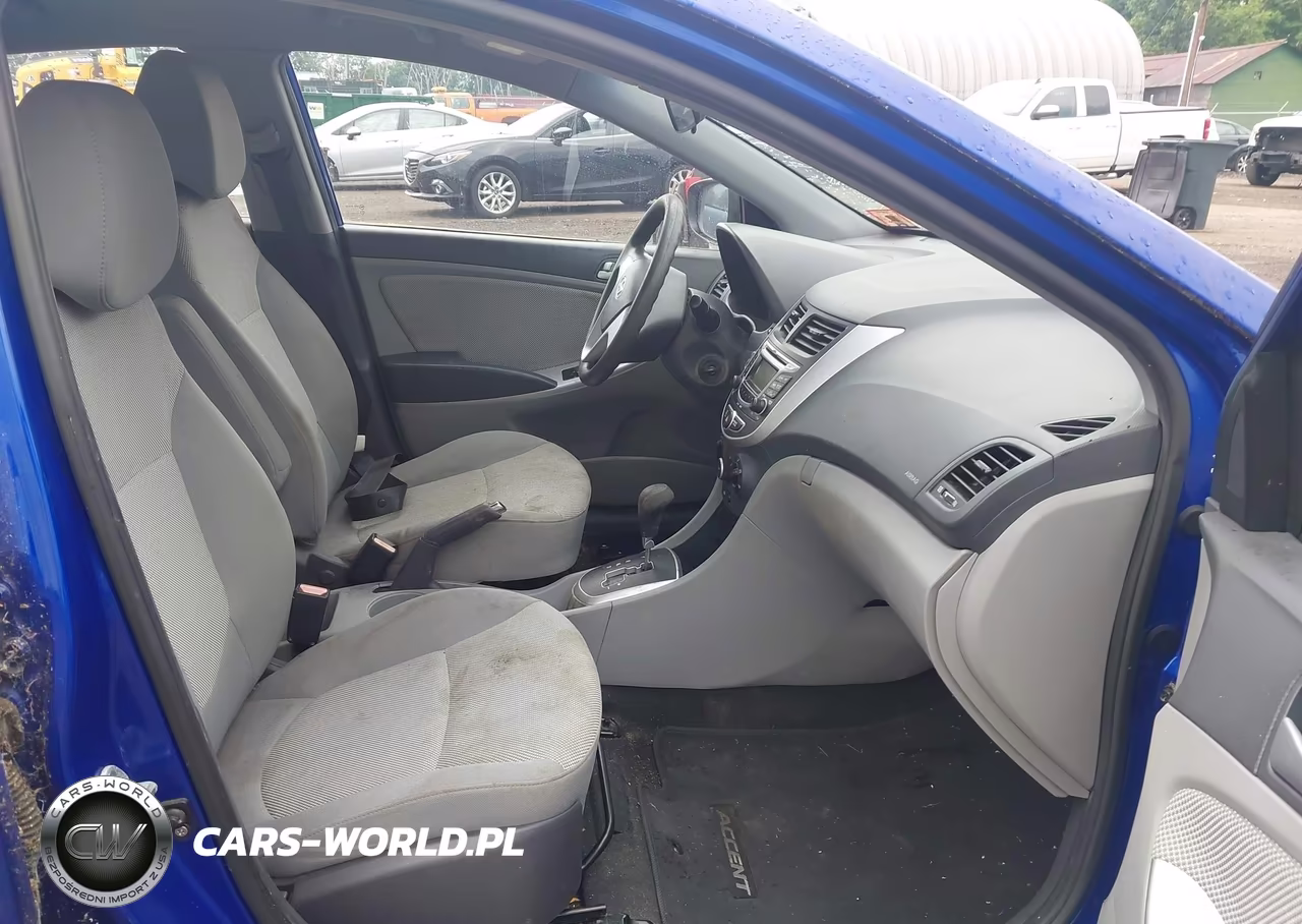 2012 Hyundai Accent Gls VIN:KMHCT4AEXCU113971 - 5