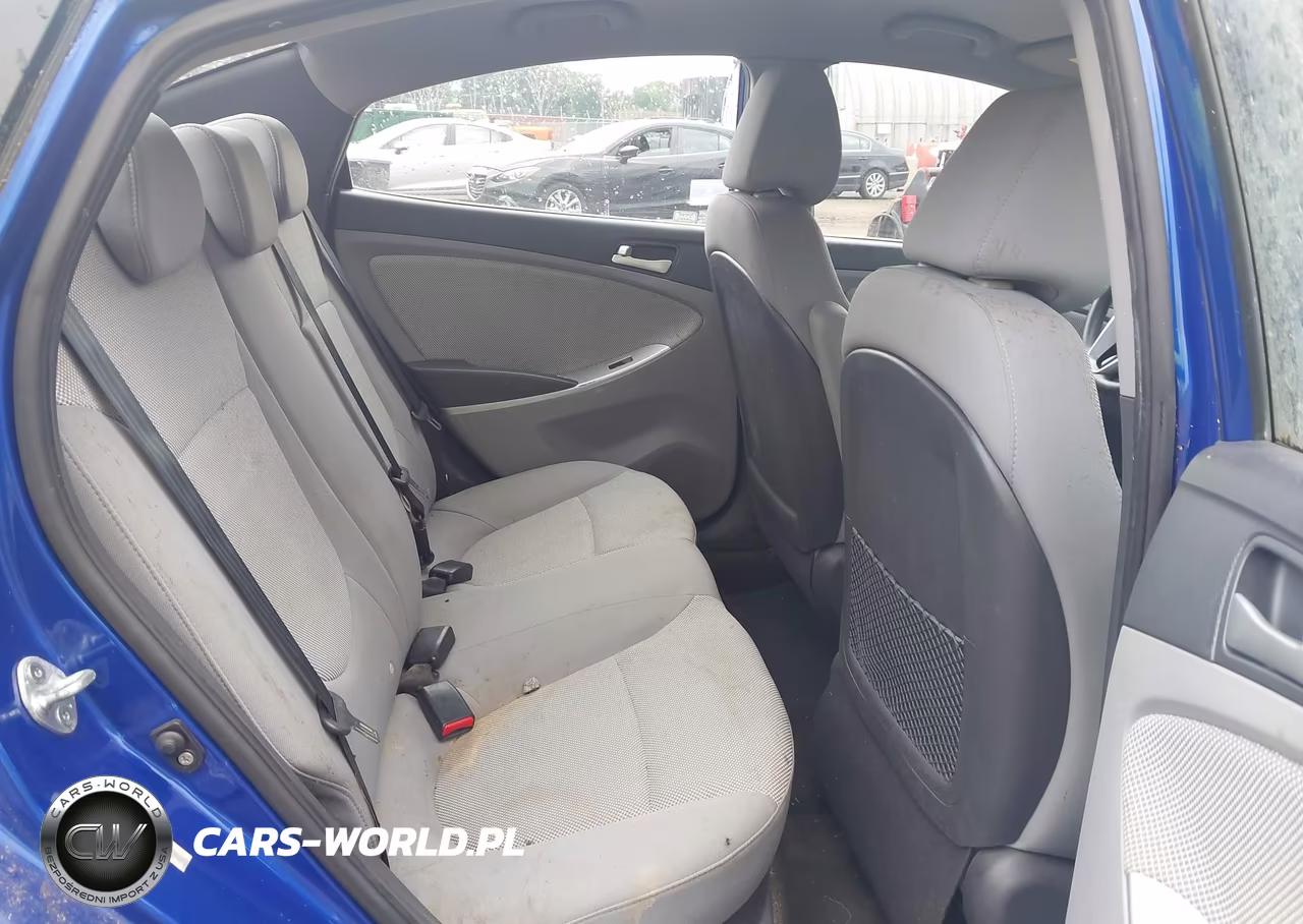 2012 Hyundai Accent Gls VIN:KMHCT4AEXCU113971 - 8
