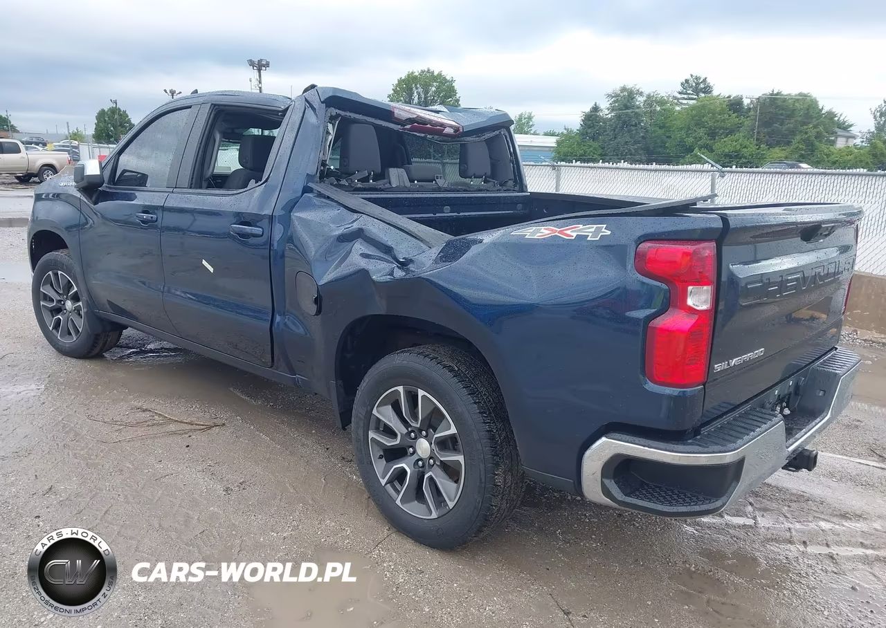 2022 Chevrolet Silverado 1500 4Wd Short Bed Lt With 2Fl VIN:1GCPDKEK8NZ605721 - 3