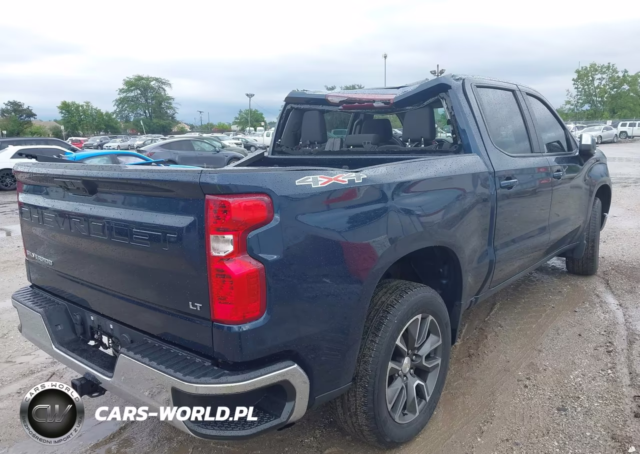 2022 Chevrolet Silverado 1500 4Wd Short Bed Lt With 2Fl VIN:1GCPDKEK8NZ605721 - 4