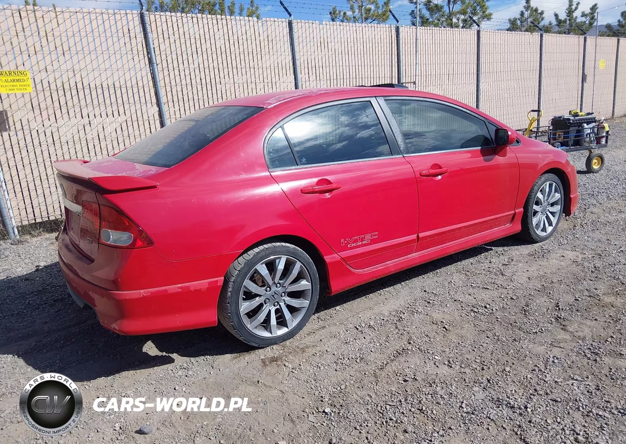 2009 Honda Civic Si VIN:2HGFA55539H705152 - 4