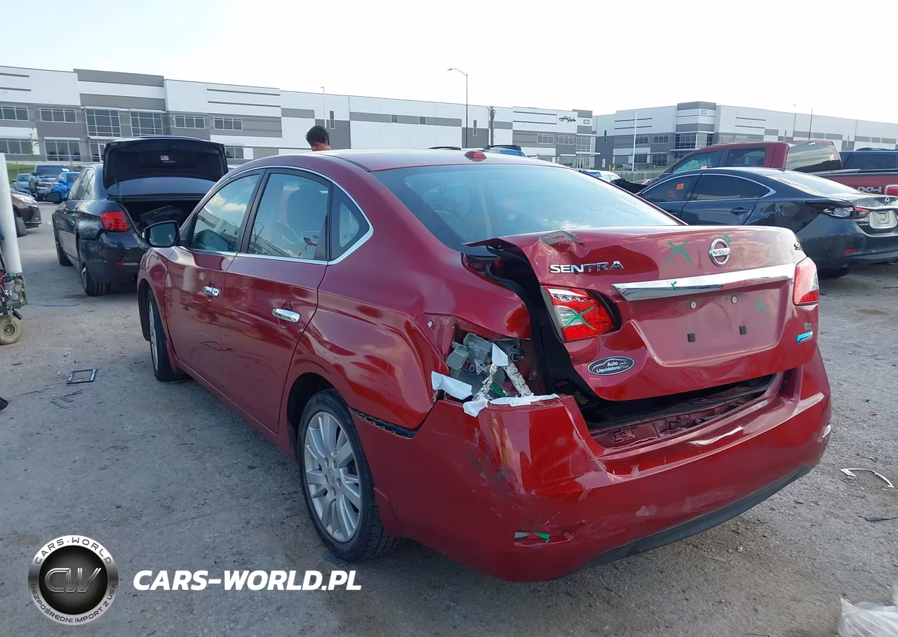 2013 Nissan Sentra Sl VIN:3N1AB7AP1DL685950 - 3